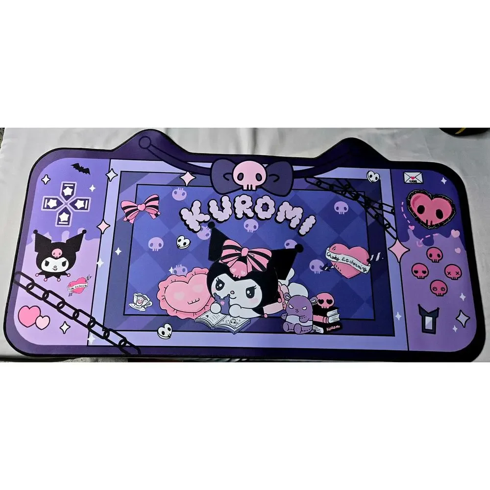 Kuromi XXL Gaming Mouse Pad Large Desk Mat 31” Anime Sanrio Cute Pink Purple New